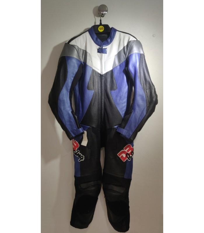 Combinaison moto cuir DB Racing 1 pièce chez Degriffbike