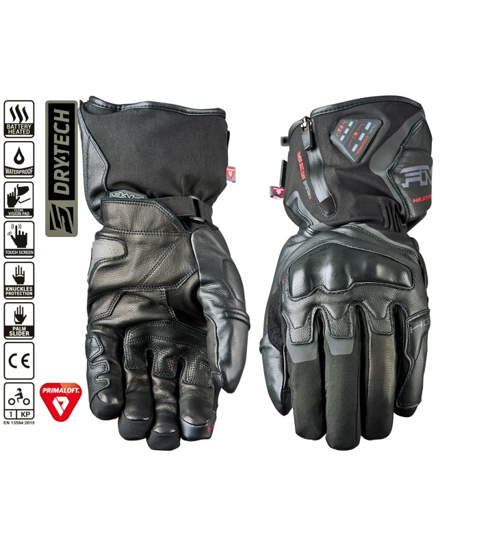 Five HG1 evo wp beheizter handschuh schwarz - degriffbike.ch