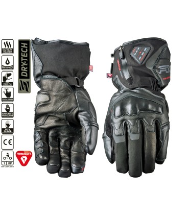 FIVE HG1 Evo WP Beheizter Handschuh Schwarz