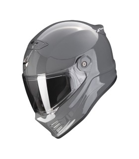 Scorpion Covert FX Integral-Motorradhelm einfarbig zementgrau - degriffbike.ch