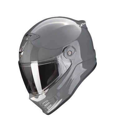 Casque intégral SCORPION COVERT FX UNI Gris ciment (ECE 22-06)