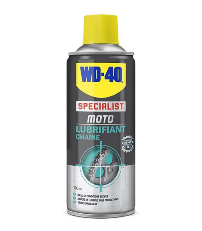 Lubrifiant pour chaîne moto WD-40 100ml au meilleur prix