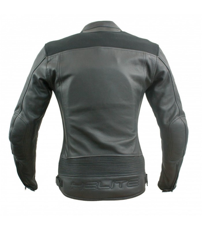 Blouson cuir airbag HELITE XENA moins cher chez Degriffbike