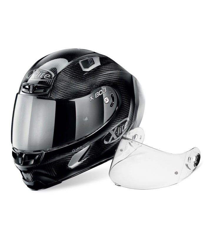 Casque moto intégral X-Lite X-803 RS Ultra Silver Édition