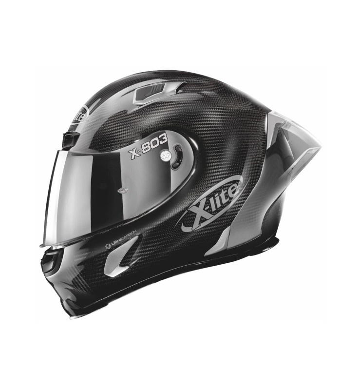 Casque moto intégral X-Lite X-803 RS Ultra Silver Édition