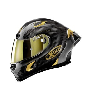 Casque moto intégral X-Lite X-803 RS Ultra Golden Édition