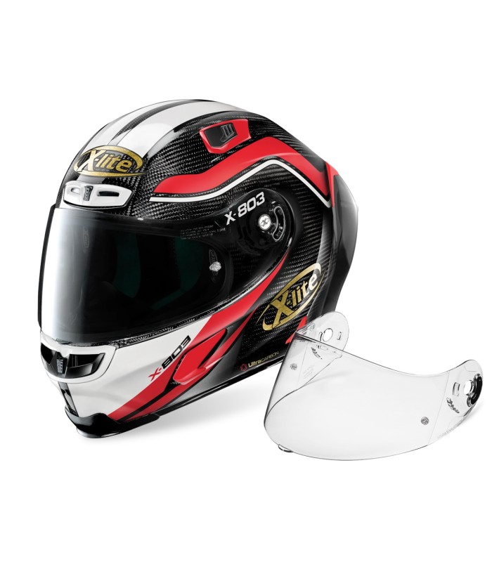 Casque moto intégral X-Lite X-803 RS Ultra Carbon 50th Anniversary