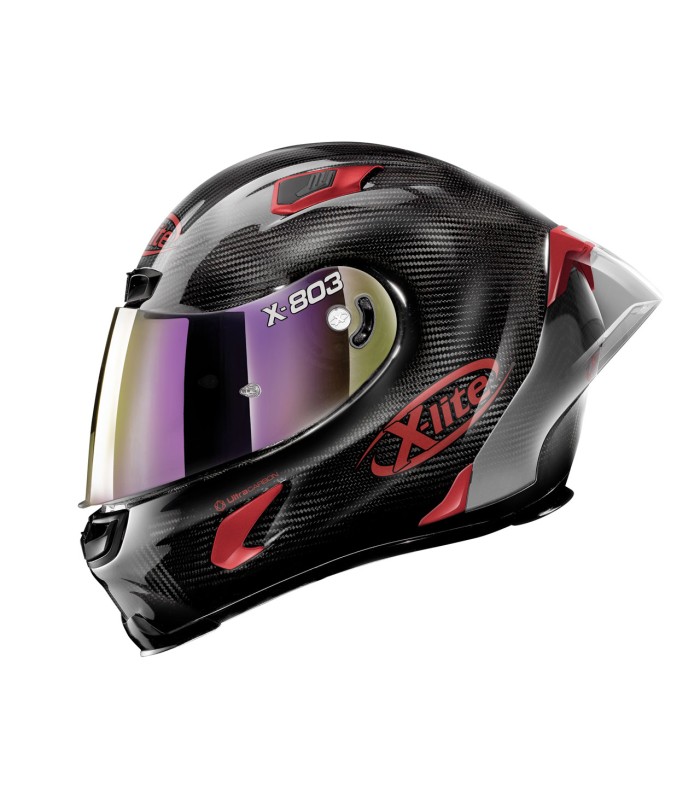 Casque moto intégral X-Lite X-803 RS Ultra Carbon Iridium Edition