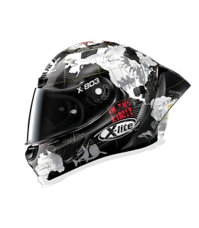 Casque moto intégral X-Lite X-803 RS Ultra Carbon Replica C.Checa