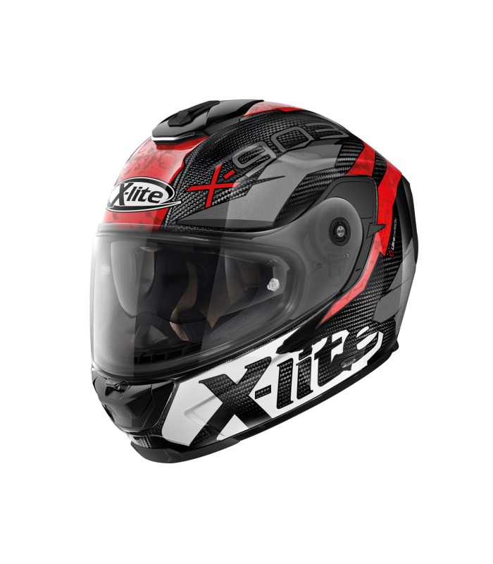 Motorrad-Integralhelm X-Lite X-803 RS Ultra Carbon Barrage N-Com