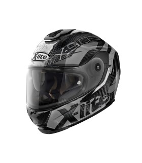 Casque moto intégral X-Lite X-803 RS Ultra Carbon Barrage N-Com