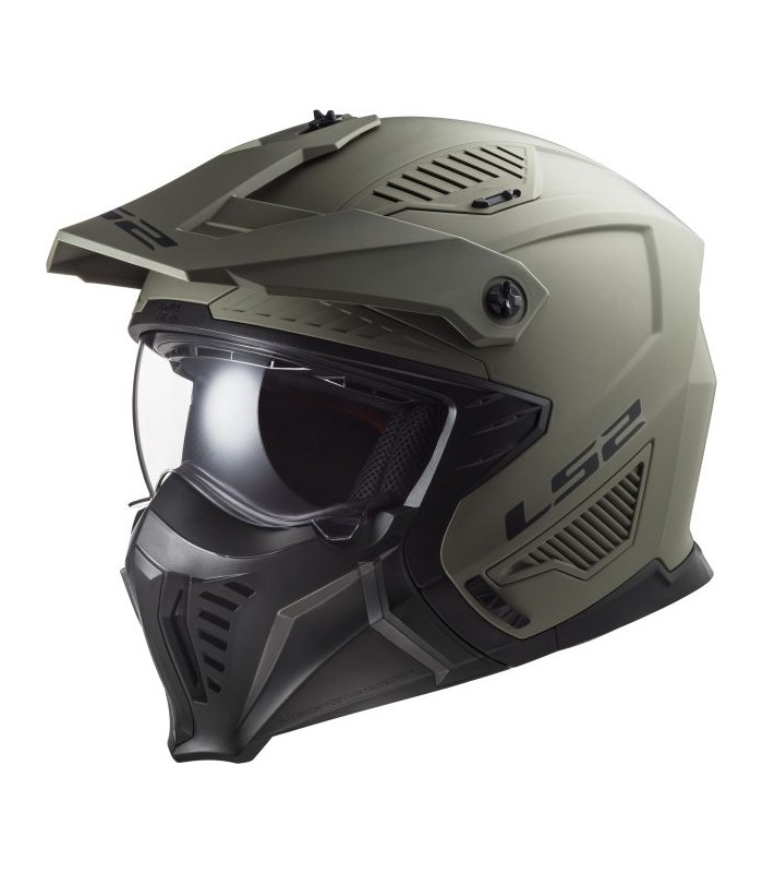 casque jet LS2 OF606 drifter solid sable mat - degriffbike.ch