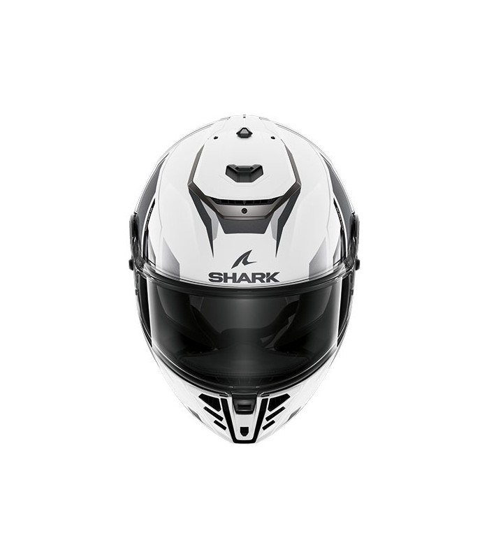 Shark Spartan RS Fiber Byhron Integralhelm weiß schwarz - degriffbike.ch