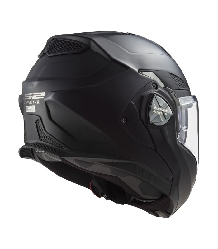 casque moto modulable LS2 FF901 Advant X Solid noir mat - degriffbike.ch