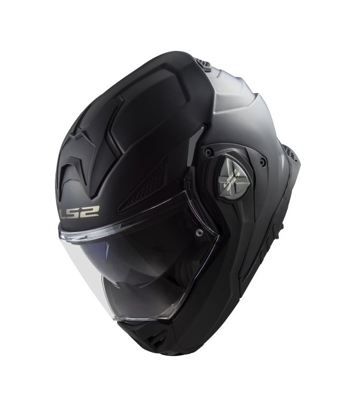 casque moto modulable LS2 FF901 Advant X Solid noir mat - degriffbike.ch