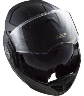 casque moto modulable LS2 FF901 Advant X Solid noir mat - degriffbike.ch