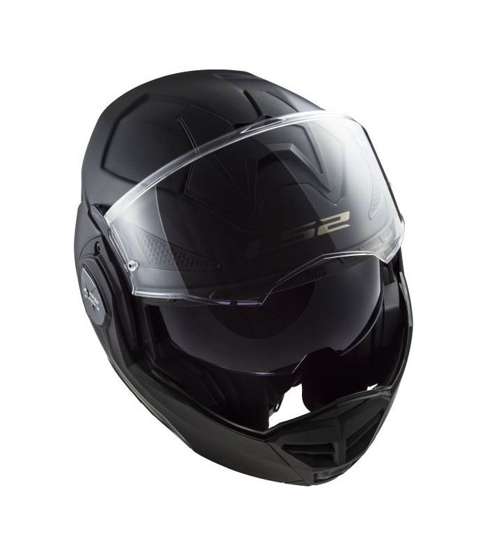 casque moto modulable LS2 FF901 Advant X Solid noir mat - degriffbike.ch