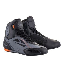 Alpinestars Faster 3 DS Schuhe – Schwarz-Grau-Orange