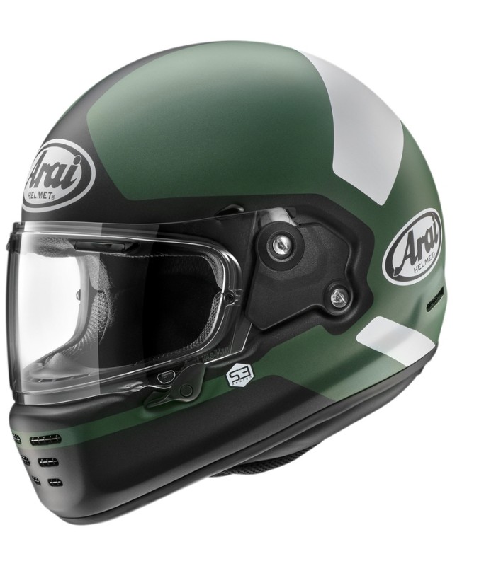 Arai Concept-Xe Baker Integralhelm grün schwarz - degriffbike.ch