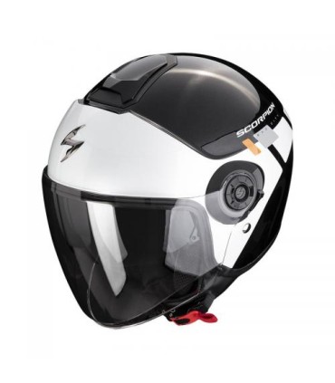 Casque Jet SCORPION EXO-CITY II MALL Noir-Blanc (ECE22.06)