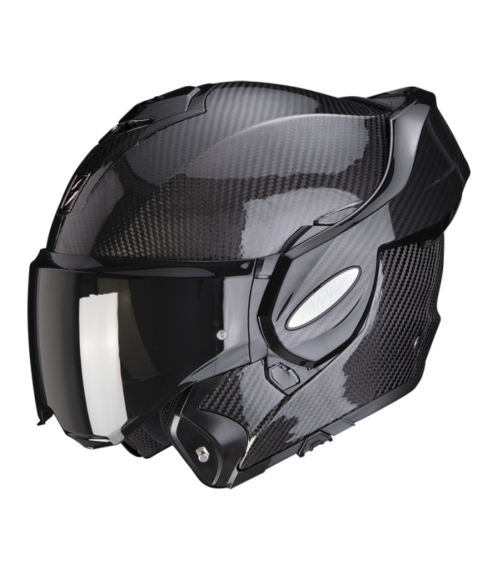 casque modulable exo-tech evo carbon uni noir - degriffbike.ch