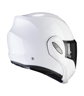 casque modulable Scorpion Exo-Tech Evo Uni blanc - degriffbike.ch