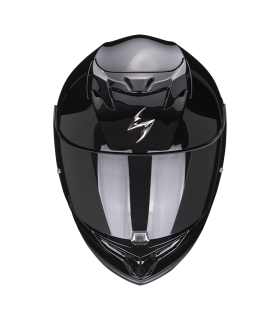 Scorpion Exo-520 Evo Integral-Motorradhelm einfarbig schwarz - degriffbike.ch