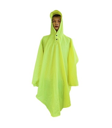 Poncho Surveste de pluie MOTOMOD TAUNE - Jaune fluo