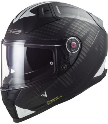 Integralhelm LS2 FF811 VECTOR II CARBON SOLID (ECE22-06)