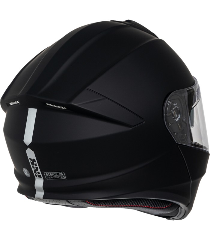 casque modulable Ixs 301 1.0 noir mat - degriffbike.ch