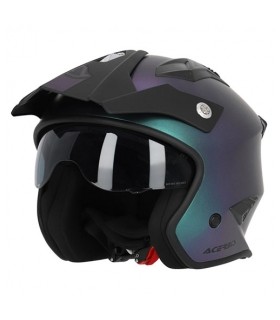 Casque Jet Acerbis Aria cameleon mat (ECE22-06) - magasin moto degriffbike.ch