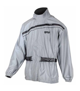 Veste de pluie réfléchissante GMS LUX Argent