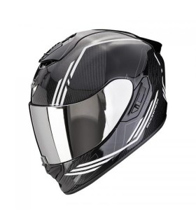 Casque intégral SCORPION EXO-1400 EVO II CARBON AIR REIKA Noir-Blanc (ECE22.06)