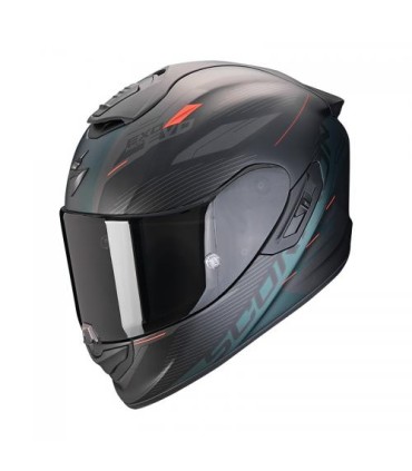 Casque intégral SCORPION EXO-1400 EVO II LUMA FIBRE (ECE22-06)