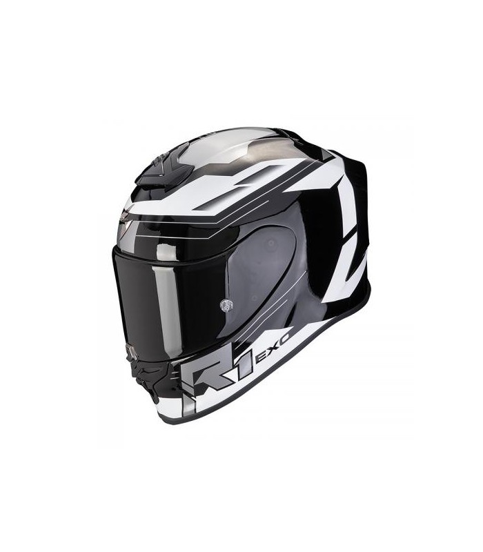 Casque moto intégral Scorpion Exo-R1 Evo Blaze Fibre