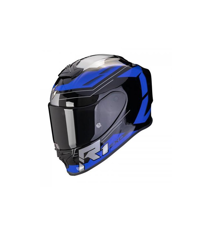 Casque moto intégral Scorpion Exo-R1 Evo Blaze Fibre