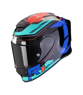 Casque intégral SCORPION EXO-R1 EVO BLAZE FIBRE (ECE22-06)