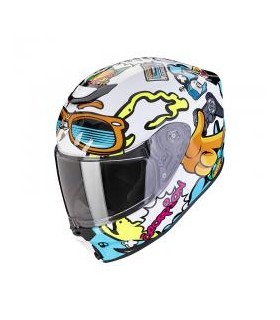 Casque moto intégral Scorpion Exo-JNR Air Boum au meilleur prix