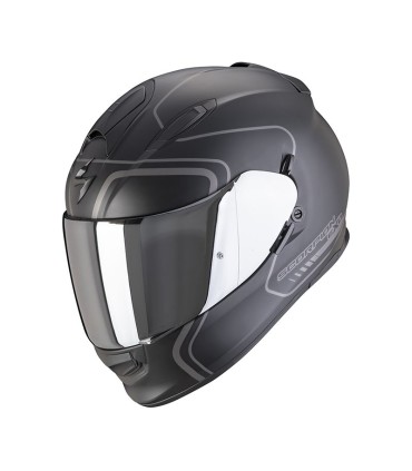 Casque Intégral SCORPION EXO-491 WEST Noir mat-Gris (ECE 22-06)