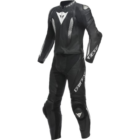 Combinaison cuir DAINESE LAGUNA SECA 5 2 pièces Noir-Blanc