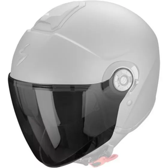 Visier für Motorradhelm Scorpion Exo-City auf Degriffbike