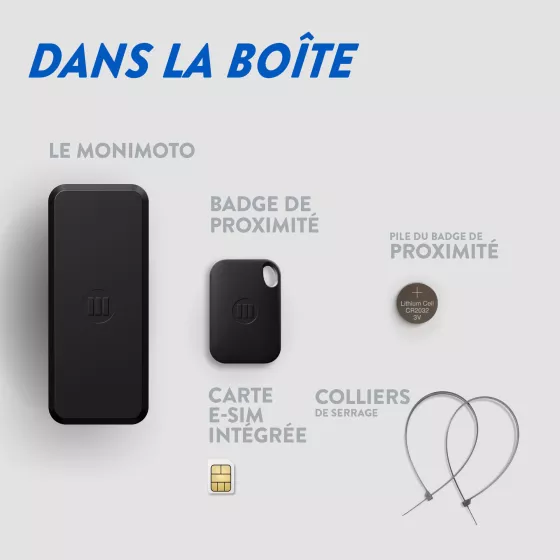 GPS-Tracker MONIMOTO 9 (mit Abonnement 39€/Jahr)