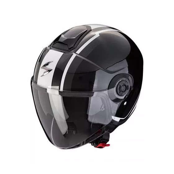 Casque jet Scorpion exo-city 2 vel noir métal-Blanc - degriffbike.ch