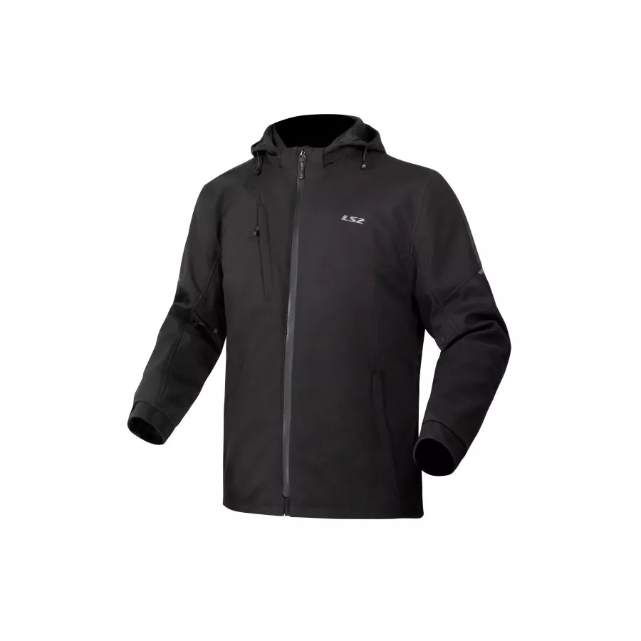 LS2 Bolton schwarze urbane Winterjacke - degriffbike.ch