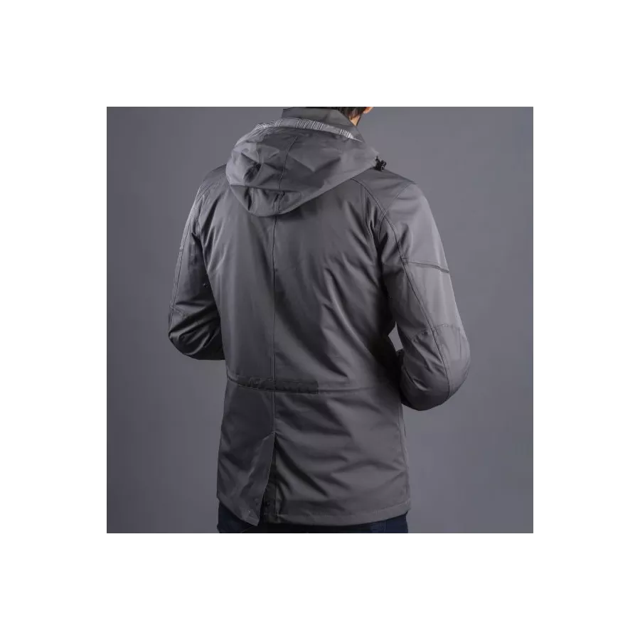 Veste LS2 Rambla grise urbaine hiver - degriffbike.ch