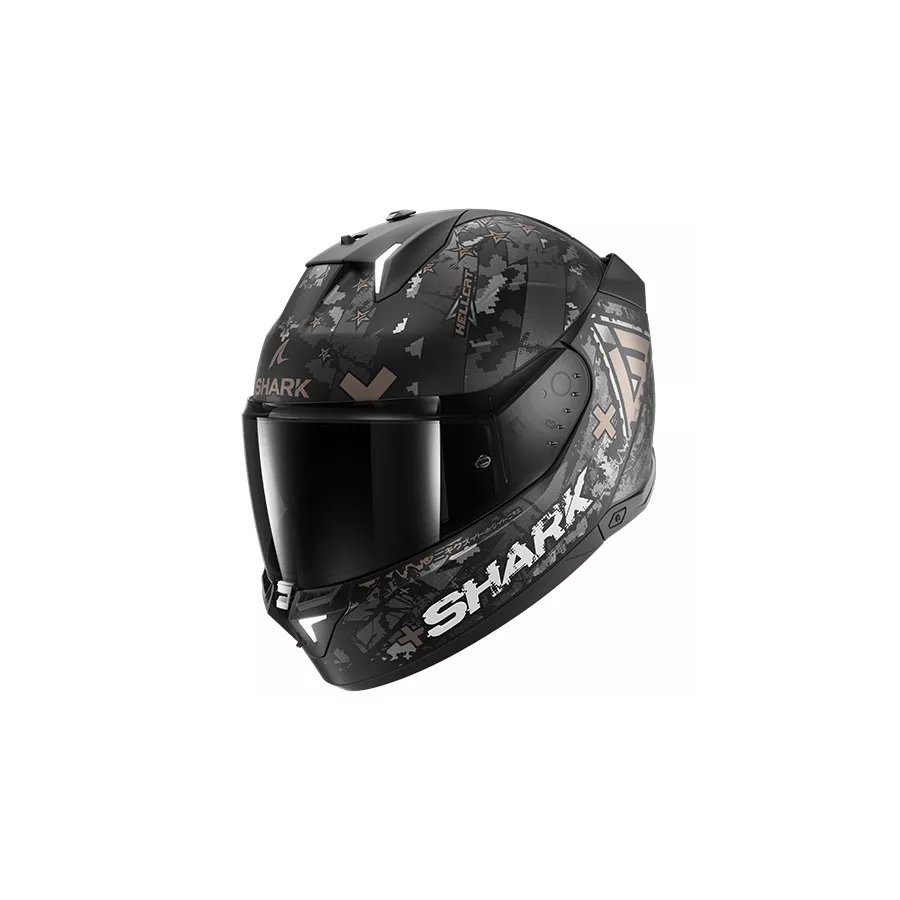 Integralhelm Shark Skwal I3 Schwarz-Grau - degriffbike.ch