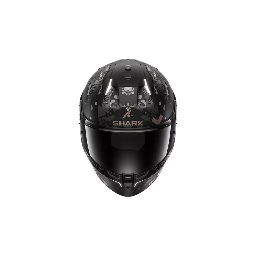 Integralhelm Shark Skwal I3 Schwarz-Grau - degriffbike.ch