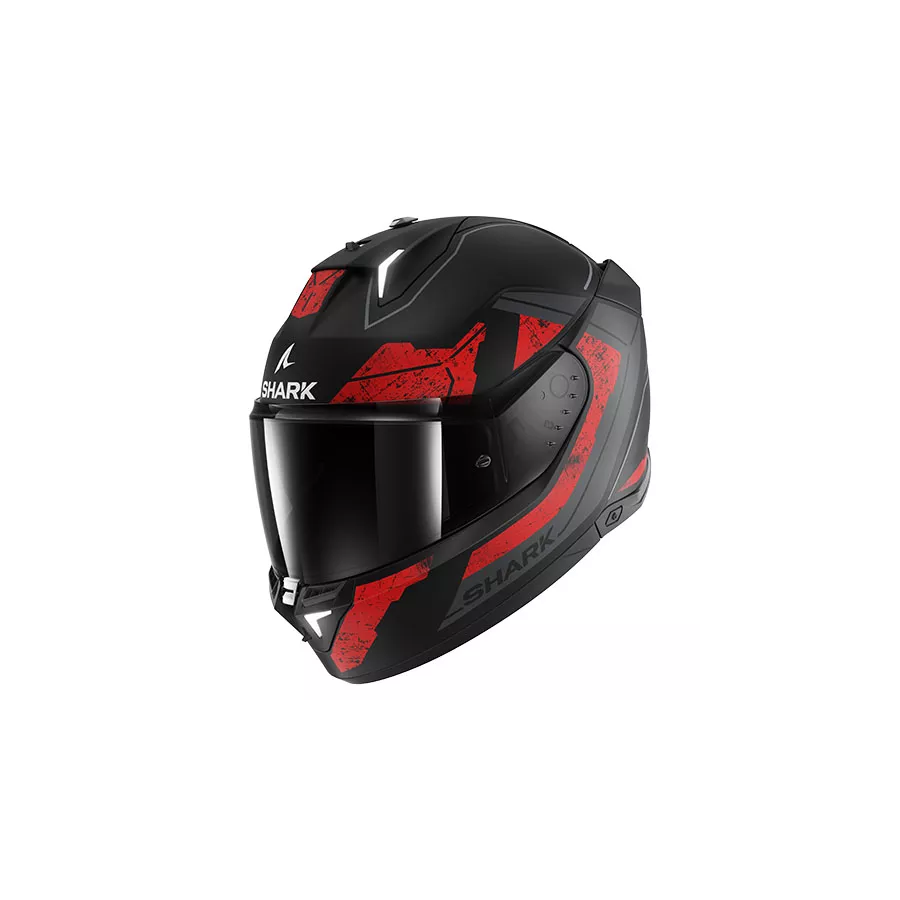 Integralhelm Shark Skwal I3 Schwarz-Rot - degriffbike.ch