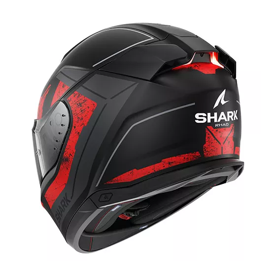 Integralhelm Shark Skwal I3 Schwarz-Rot - degriffbike.ch