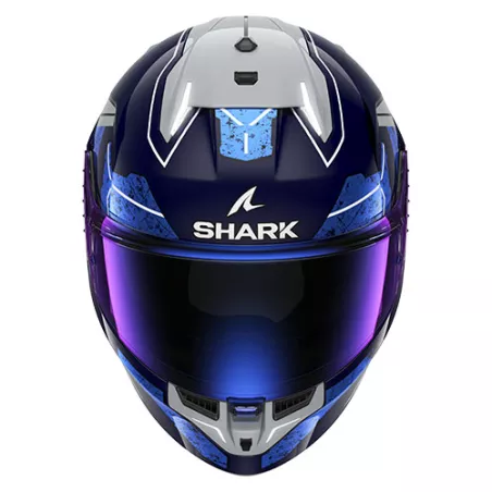 Casque intégral SHARK SKWAL I3 Bleu-Gris